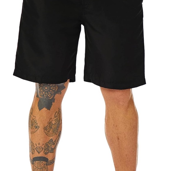 Kailua Surf Men’s Black Swim Trunk, Size 3X - Picture 7 of 11